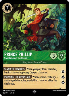 Prince Phillip, Swordsman of the Realm (0083) - Cold Foil