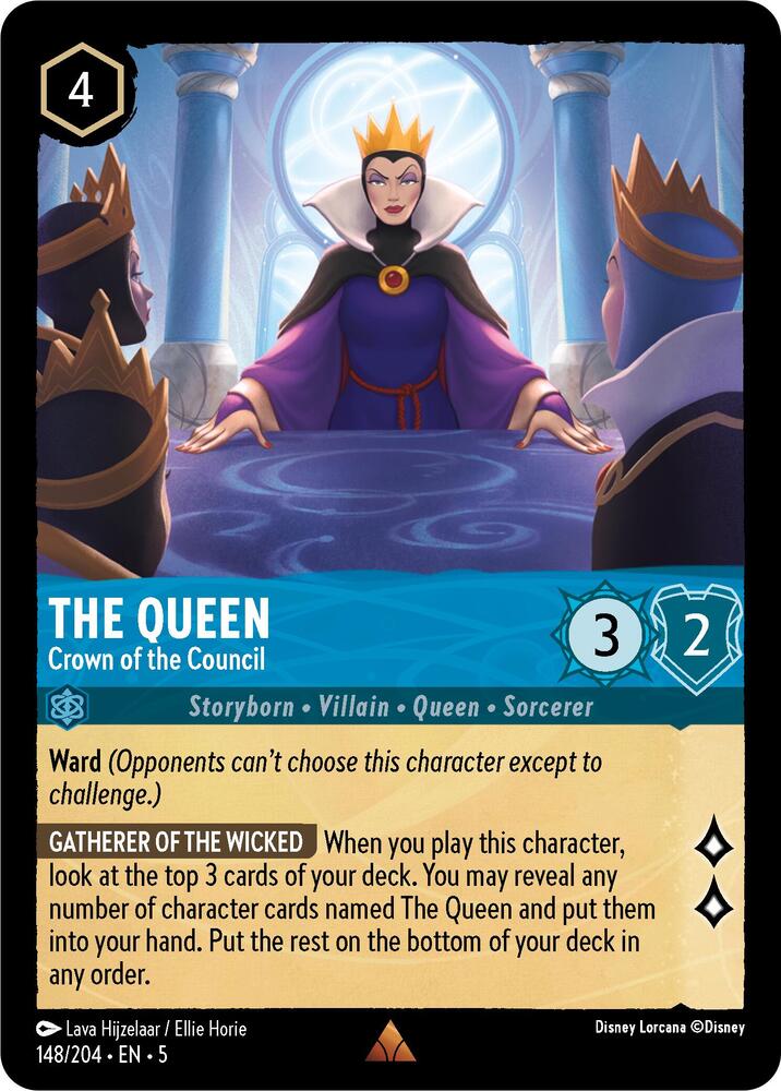 The Queen, Crown of the Council (0148) - Cold Foil