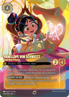 Vanellope von Schweetz, Sugar Rush Princess (0206) (Enchanted)  - Inkwash Foil