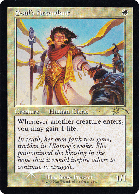 Soul's Attendant (7147) (Retro Frame) (SLD) - Foil