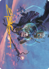 Zur, Eternal Schemer (56/81) Art Card (ADMU) - Gold-Stamped Signature