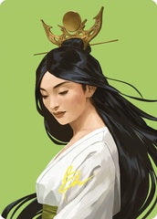 Azusa, Lost but Seeking (56/81) Art Card (ACMM) - Gold-Stamped Signature