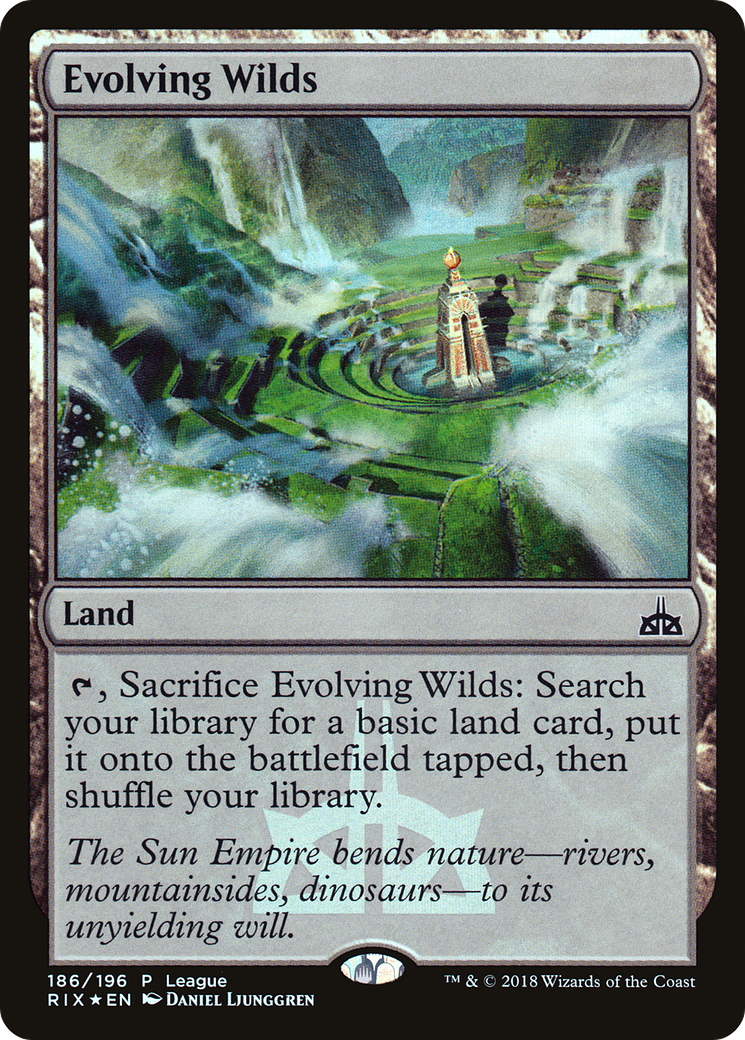 Evolving Wilds (186) (League) - Foil
