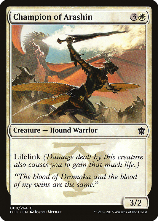 Champion of Arashin - Foil