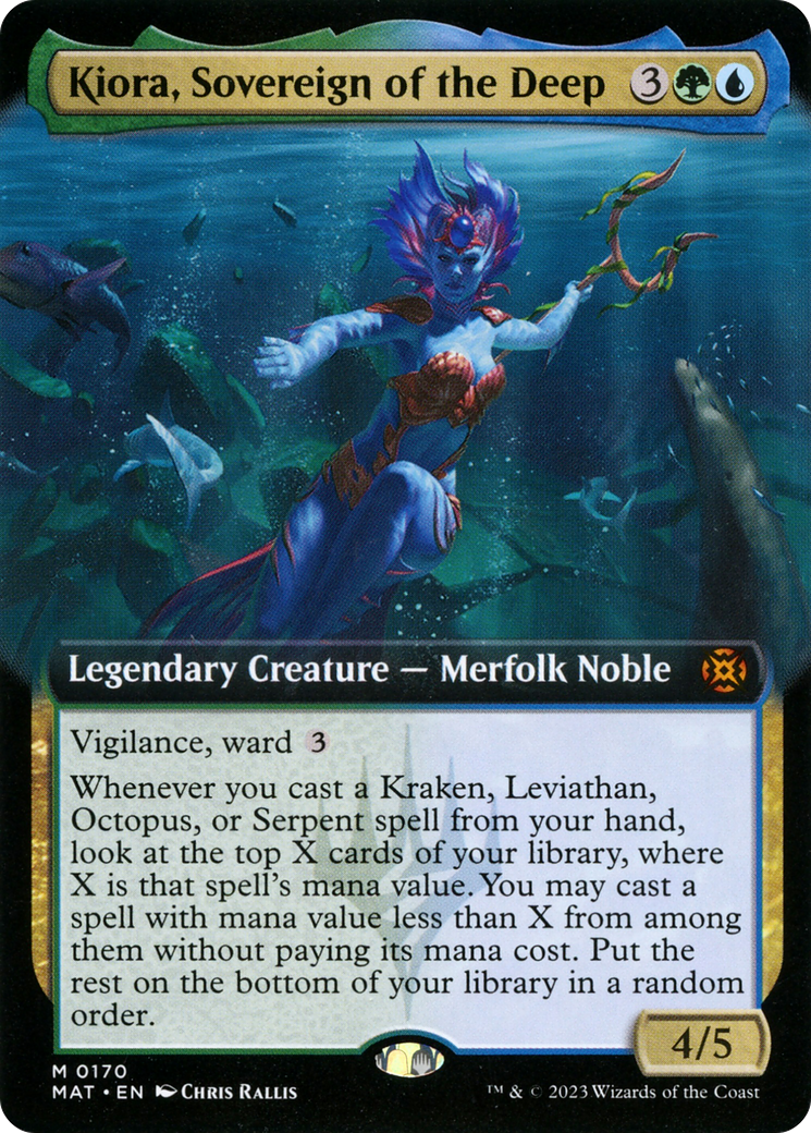 Kiora, Sovereign of the Deep (0170) (Extended Art)