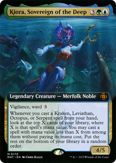 Kiora, Sovereign of the Deep (0170) (Extended Art)