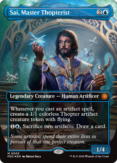 Sai, Master Thopterist (0005) (Borderless) (FDC) - Foil