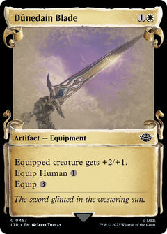 Dunedain Blade (0457) (Showcase) - Silver Foil