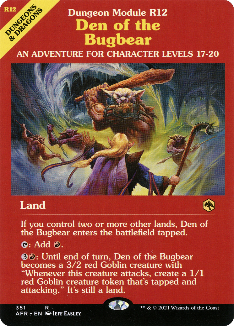 Den of the Bugbear (351) (Showcase)