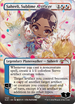 Saheeli, Sublime Artificer (1143) (Borderless)