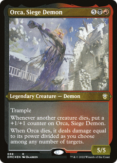 Orca, Siege Demon (059) - Foil Etched