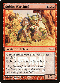 Goblin Warchief (005) (FNM) - Foil