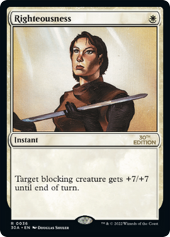 Righteousness (Modern Frame)