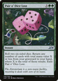 Pair o' Dice Lost - Foil