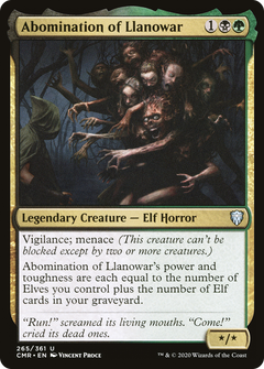 Abomination of Llanowar - Foil