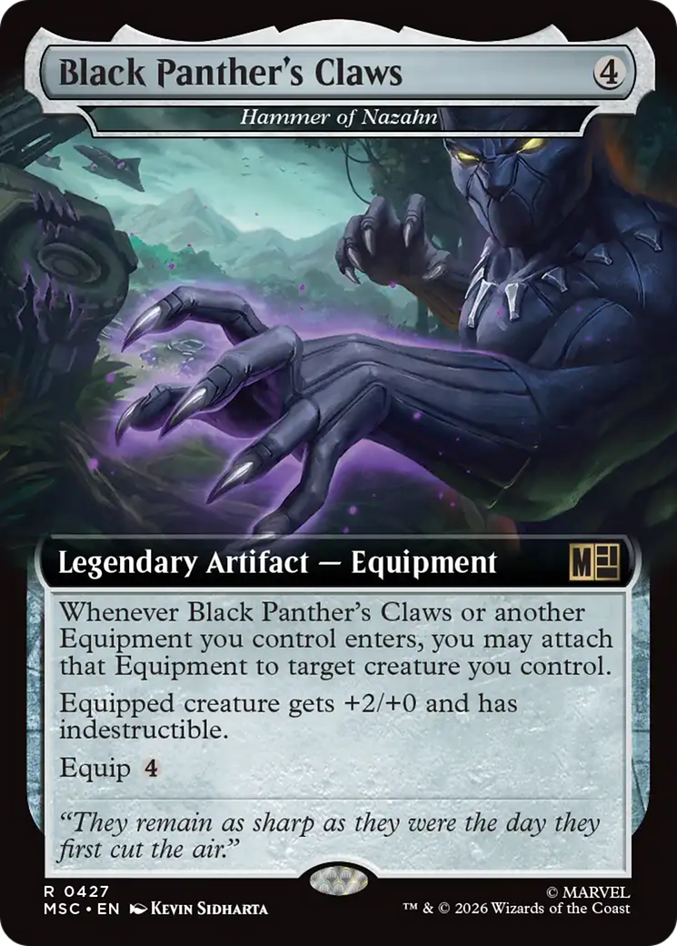 Black Panther's Claws [Hammer of Nazahn] (0427) (Extended Art) (MSC)