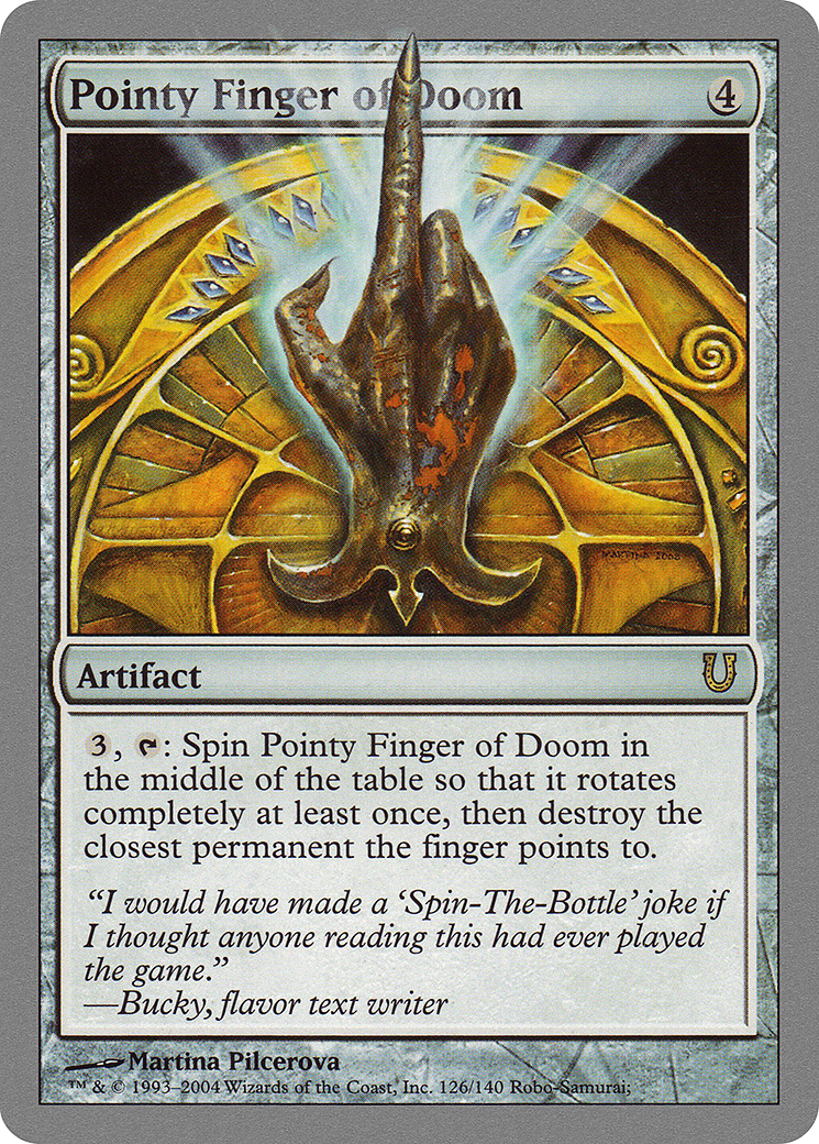 Pointy Finger of Doom - Foil