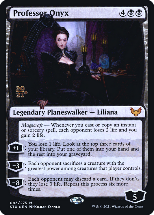 Professor Onyx (083) (Prerelease) - Foil