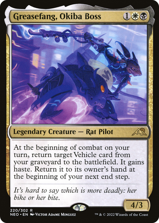 Greasefang, Okiba Boss - Foil