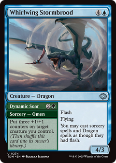 Whirlwing Stormbrood // Dynamic Soar - Foil