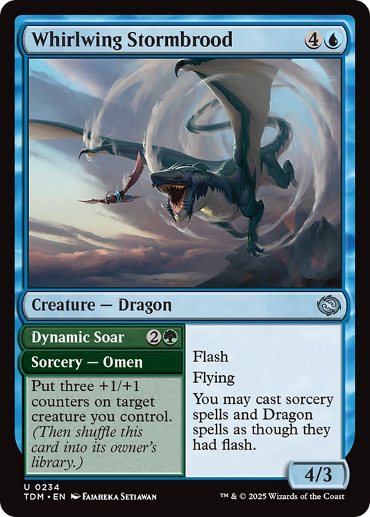 Whirlwing Stormbrood // Dynamic Soar - Foil