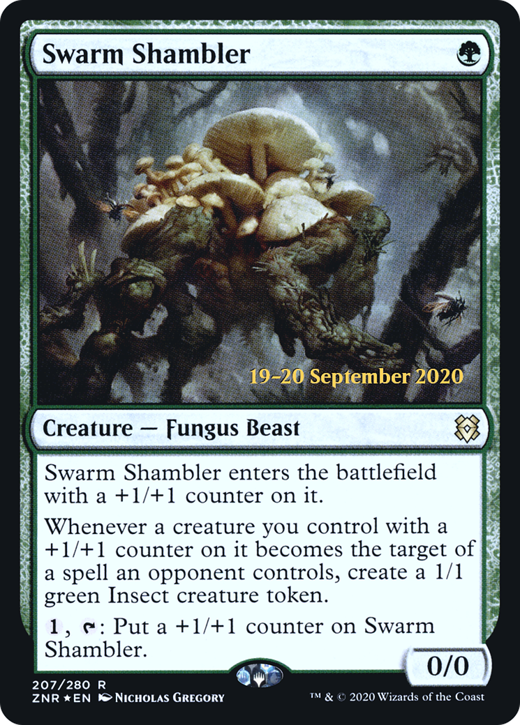 Swarm Shambler (207) (Prerelease) - Foil