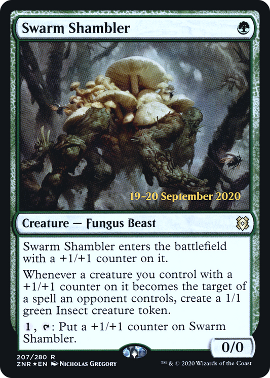 Swarm Shambler (207) (Prerelease) - Foil