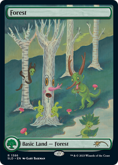 Forest (1386) (Textless) - Foil