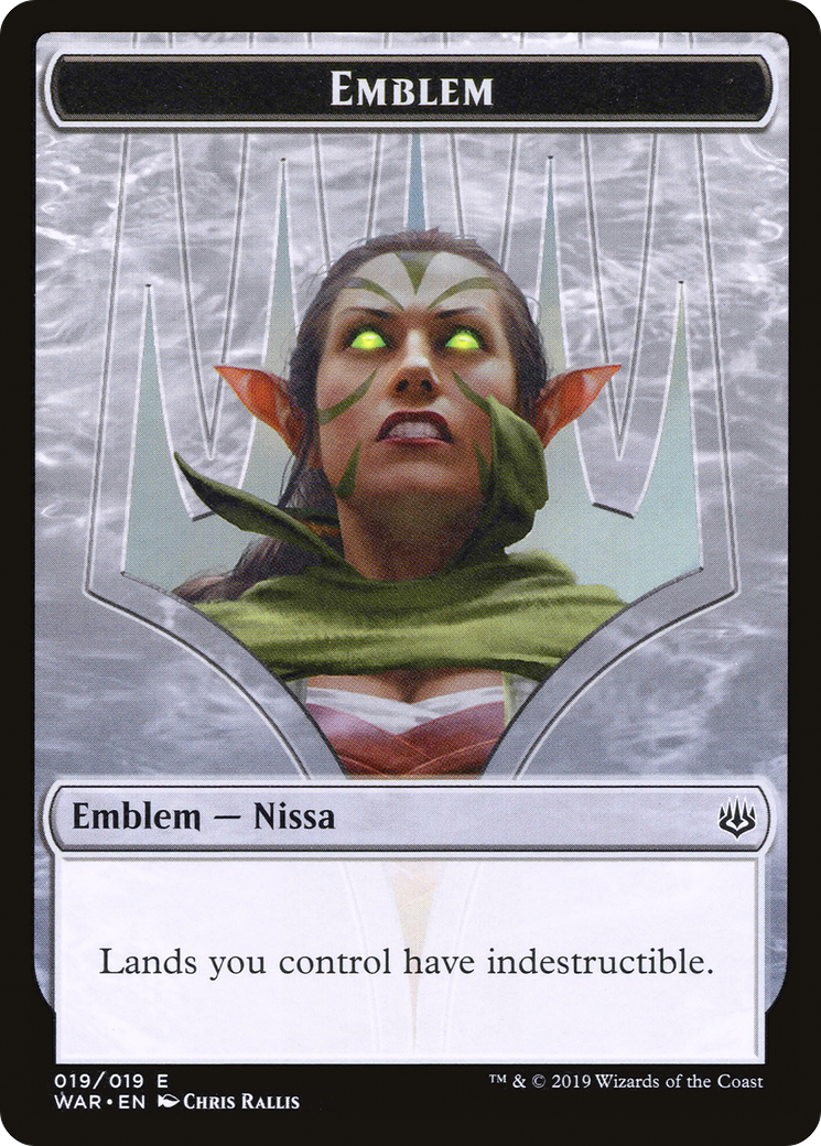 Nissa, Who Shakes the World Emblem (019)
