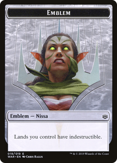 Nissa, Who Shakes the World Emblem (019)
