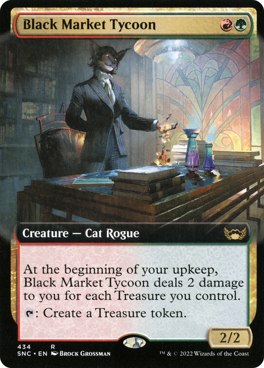 Black Market Tycoon (434) (Extended Art) - Foil