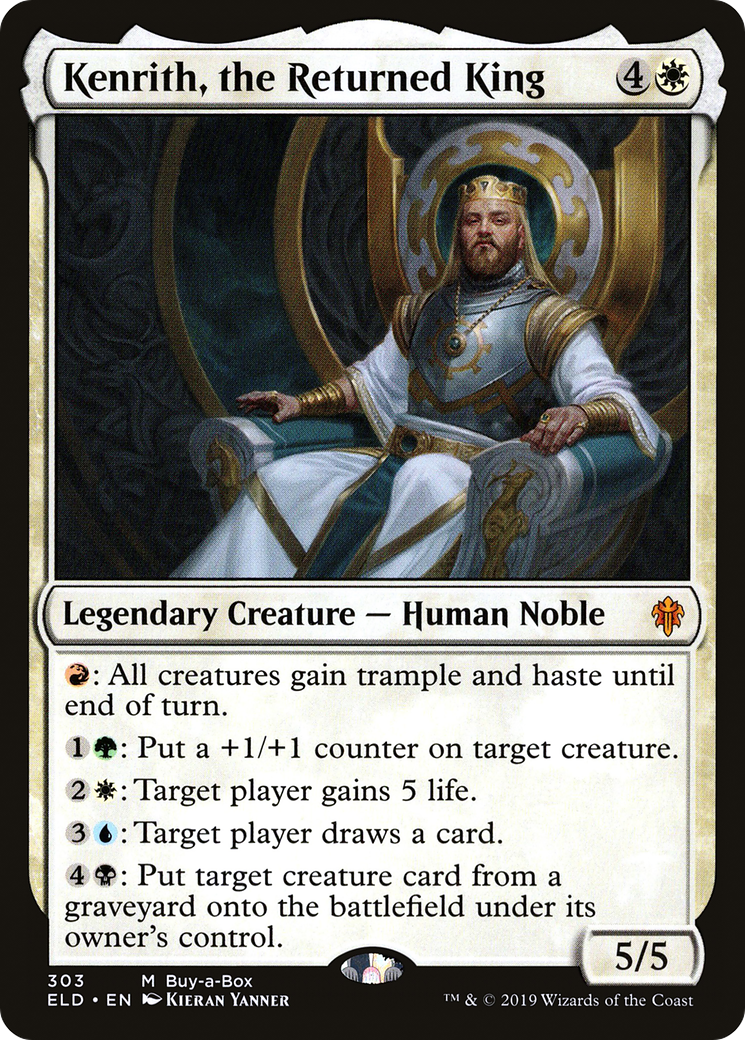 Kenrith, the Returned King (303) (Buy-a-Box) - Foil
