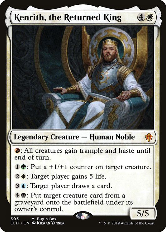 Kenrith, the Returned King (303) (Buy-a-Box) - Foil