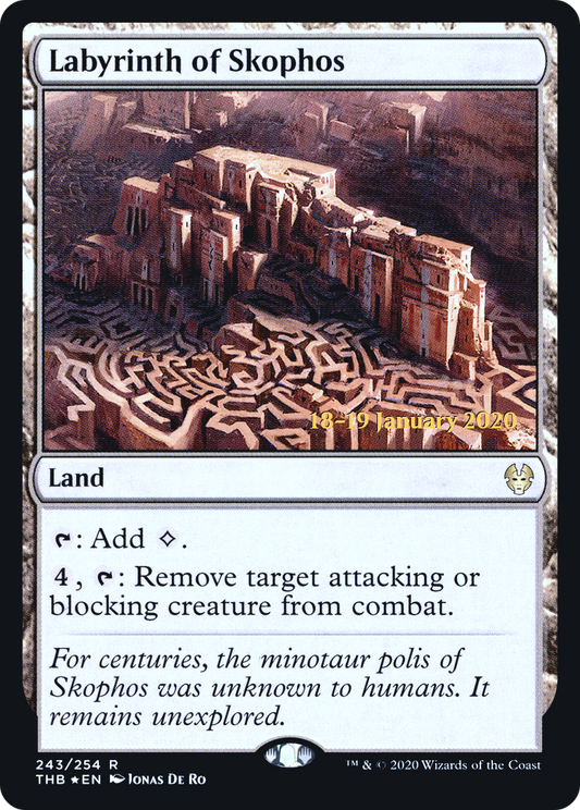 Labyrinth of Skophos (243) (Prerelease) - Foil