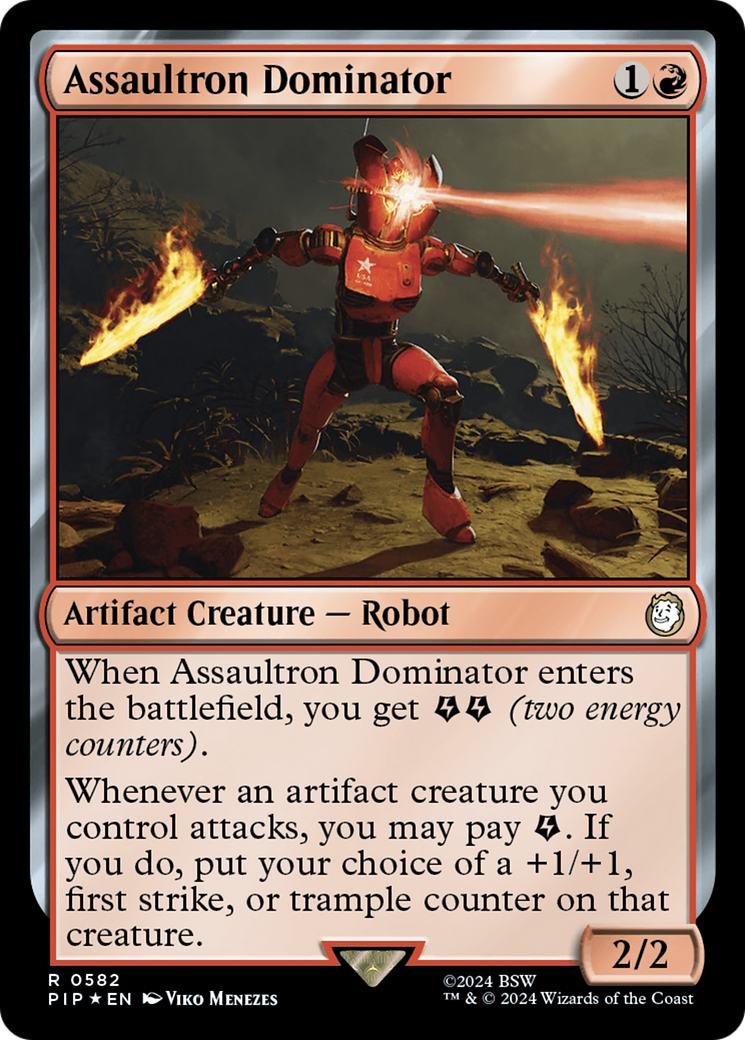 Assaultron Dominator (0582) - Surge Foil