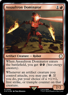 Assaultron Dominator (0582) - Surge Foil