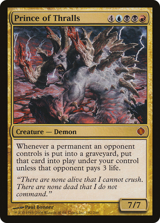 Prince of Thralls - Foil