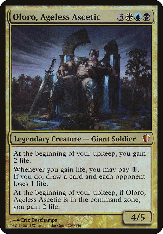 Oloro, Ageless Ascetic (Oversized) - Foil