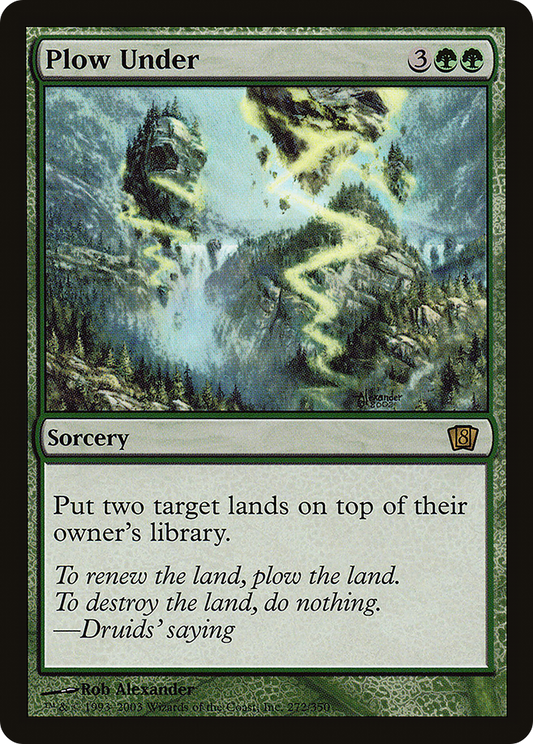 Plow Under - Foil