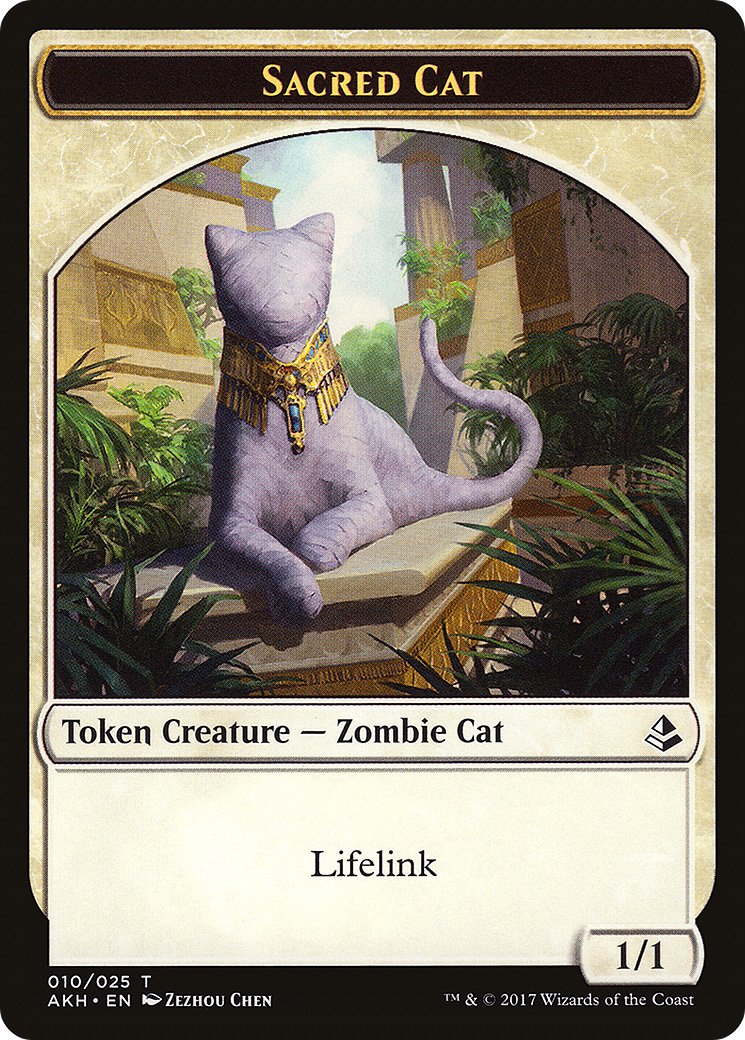 Sacred Cat Token (010)