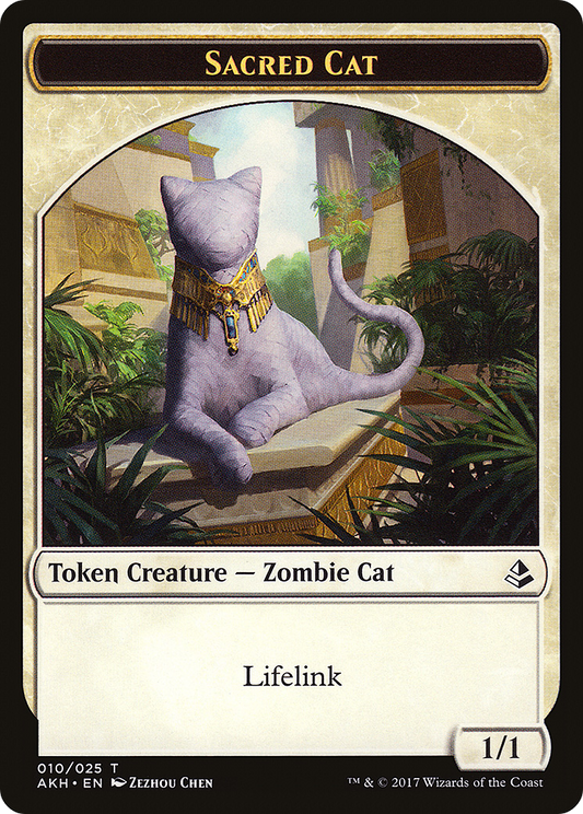 Sacred Cat Token (010)