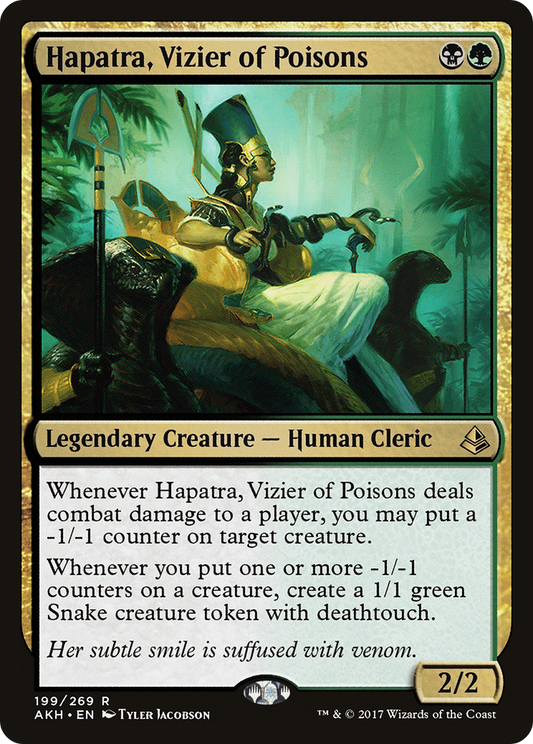 Hapatra, Vizier of Poisons - Foil