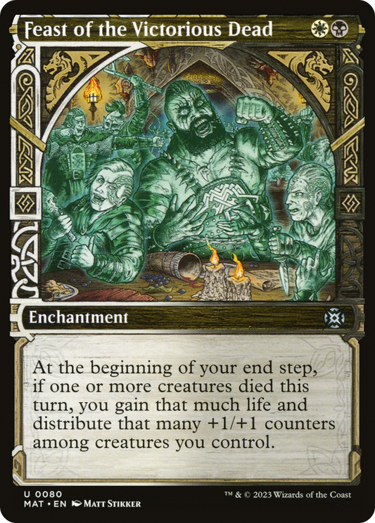 Feast of the Victorious Dead (0080) (Showcase) - Foil