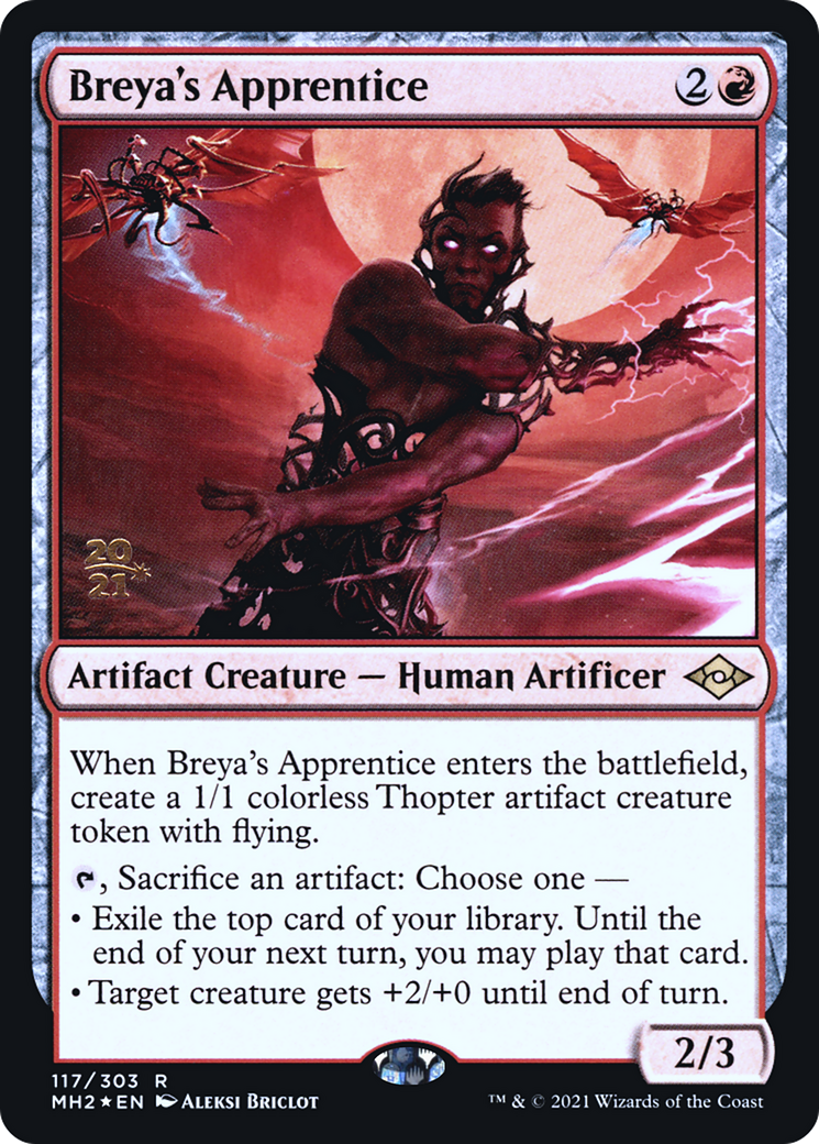 Breya's Apprentice (117) (Prerelease) - Foil