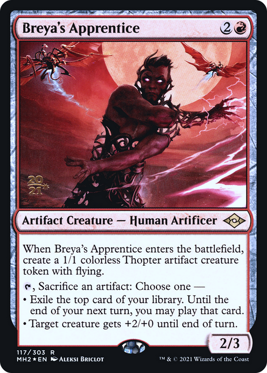 Breya's Apprentice (117) (Prerelease) - Foil