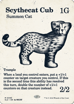 Scythecat Cub (0085) (Showcase) (SLZ)