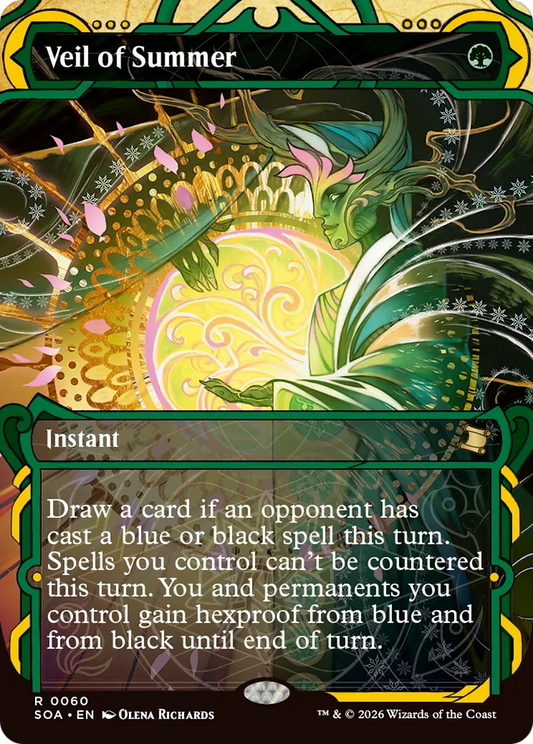 Veil of Summer (0060) (Showcase) (SOA) - Foil