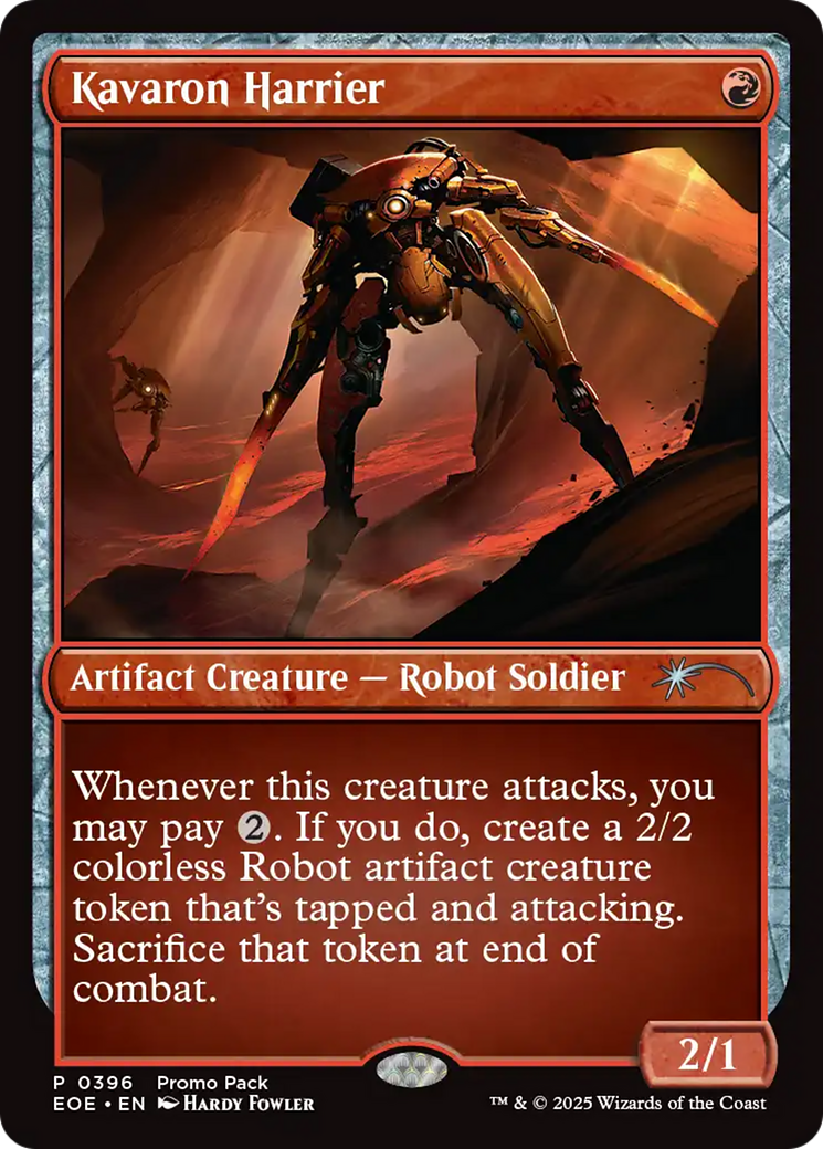 Kavaron Harrier (0396) (Promo Pack) - Foil