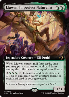 Lluwen, Imperfect Naturalist (0375) (Extended Art) (ECL)
