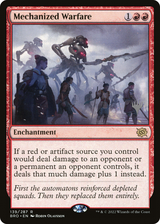 Mechanized Warfare (139) (Promo Pack)